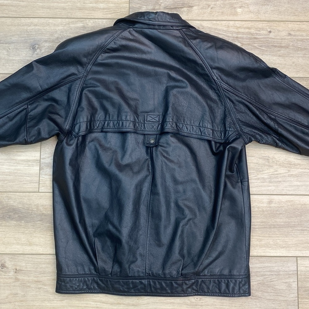 Vintage 80's Genuine Leather Jacket - Picture 8 of 16